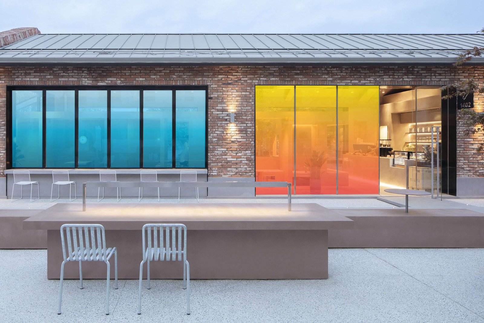 Modern Glass Interior